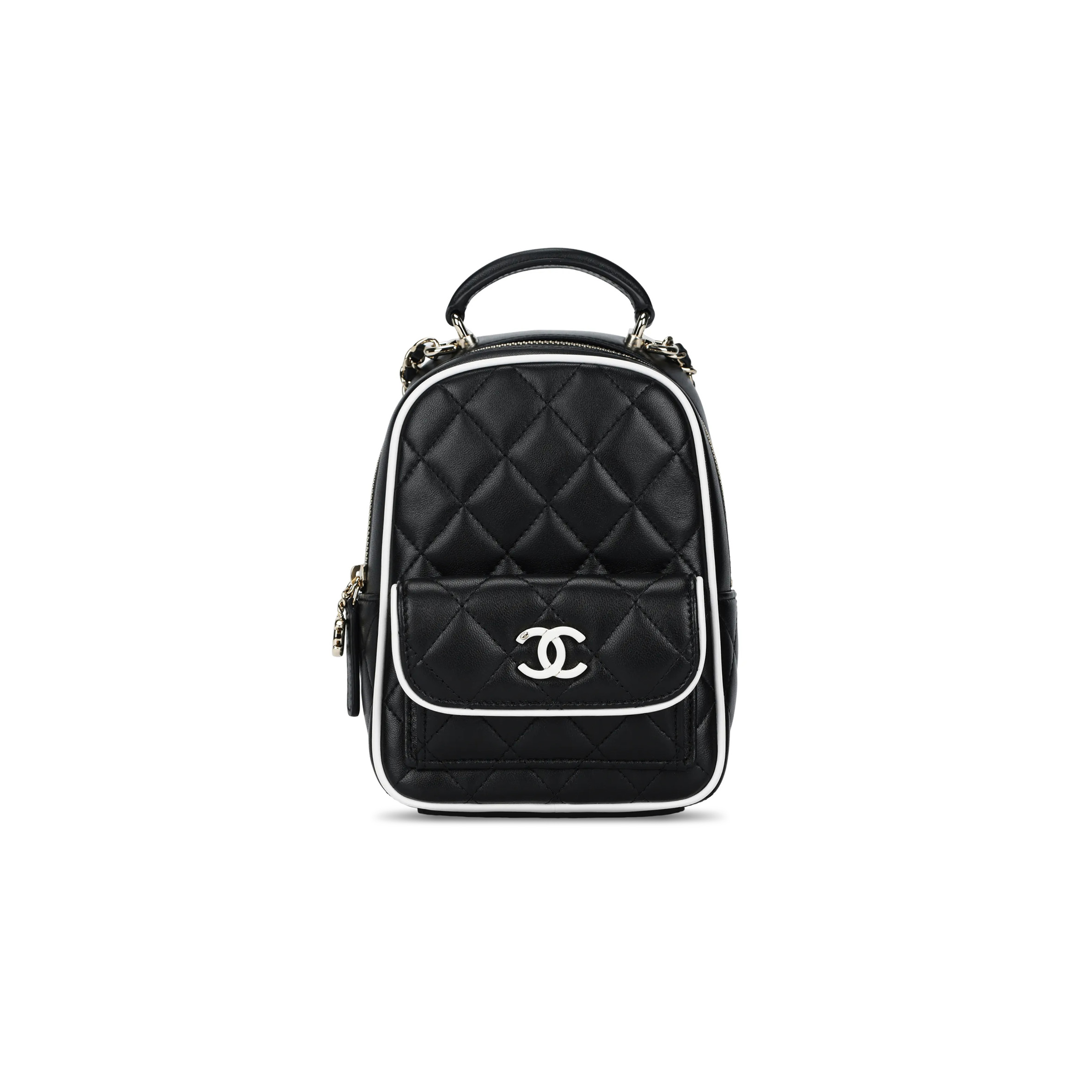 CHANEL MASTER 25P MINI LAMBSKIN BACKPACK AP4514 (18*13*9cm)